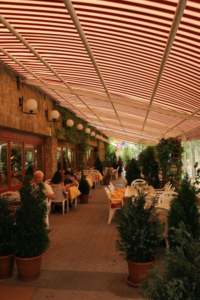 Pergola copertină -Siófok
