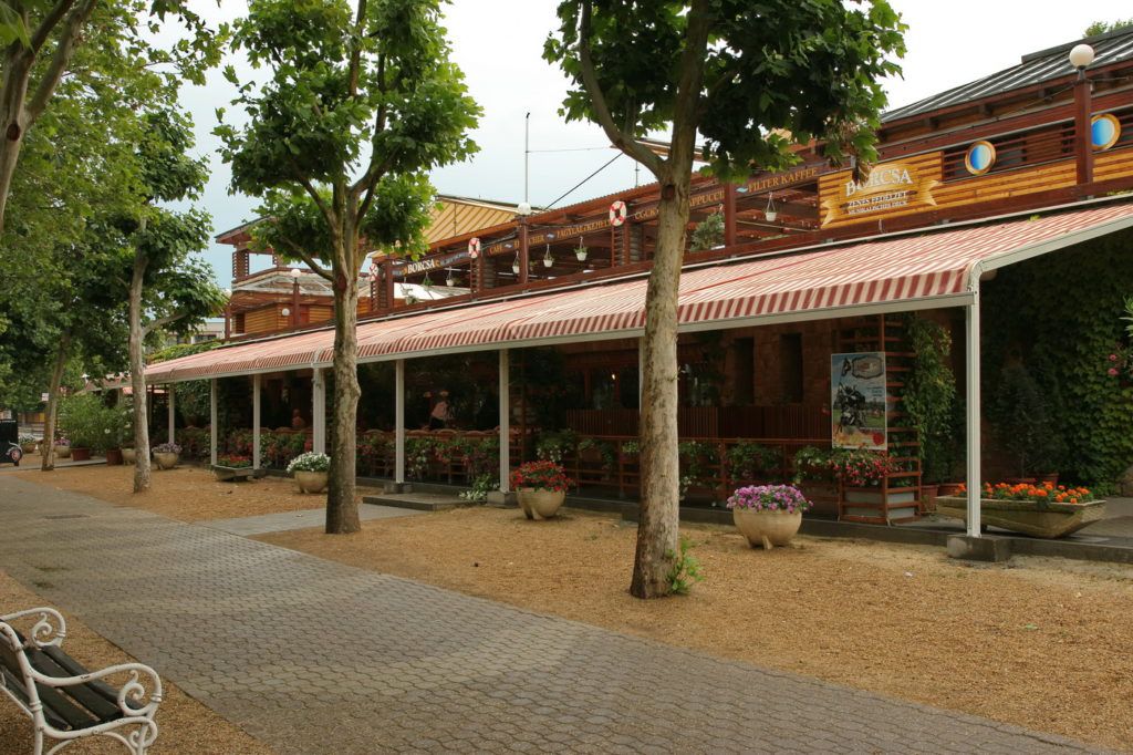 Pergola copertină -Balatonfüred Borcsa