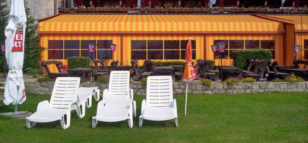 Pergola copertină -Visegrád Silvanus Hotel 1