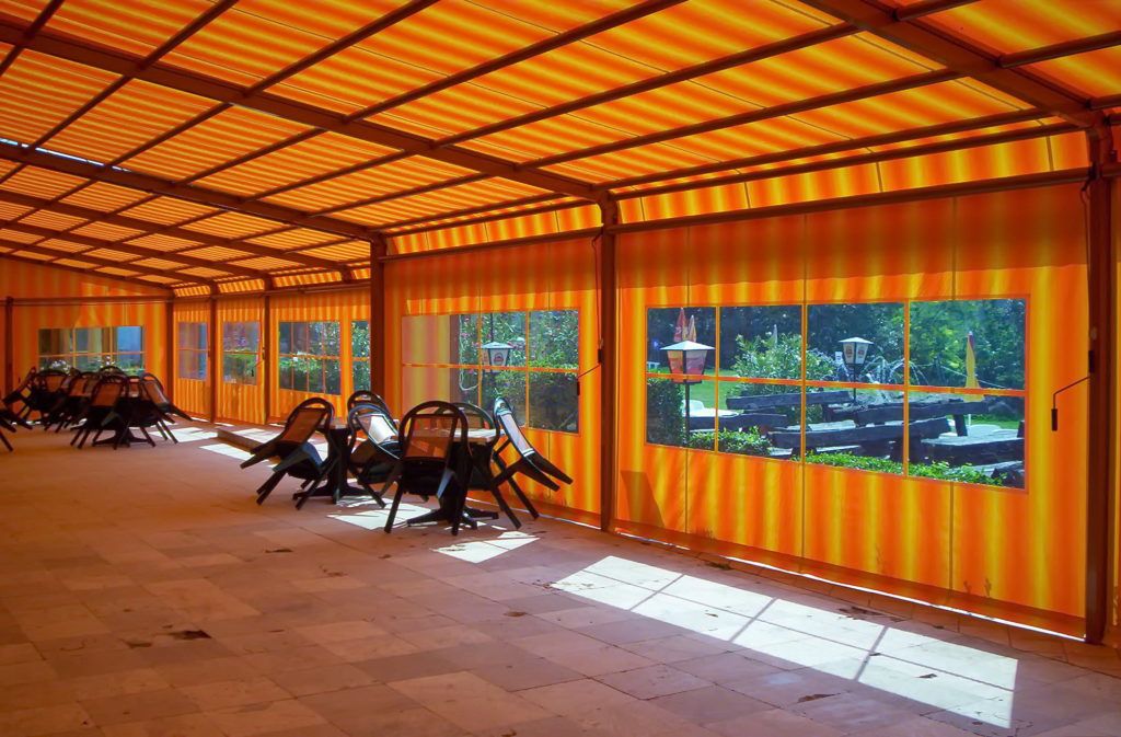 Pergola copertină -Visegrád Silvanus Hotel 2