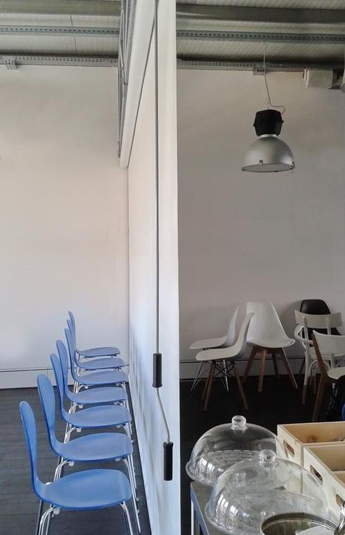 Közösségi élmény mobil térelválasztóval