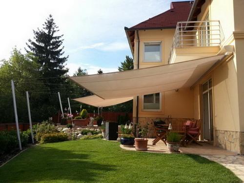 Napvitorla, ami kitekerhető és automatizálható