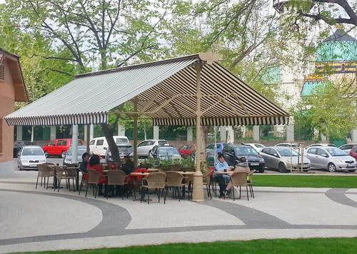 Ollókaros copertină: nosztalgia és technológia