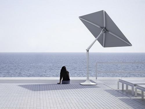 Itt az új csoda: napelemes, intelligens napernyő